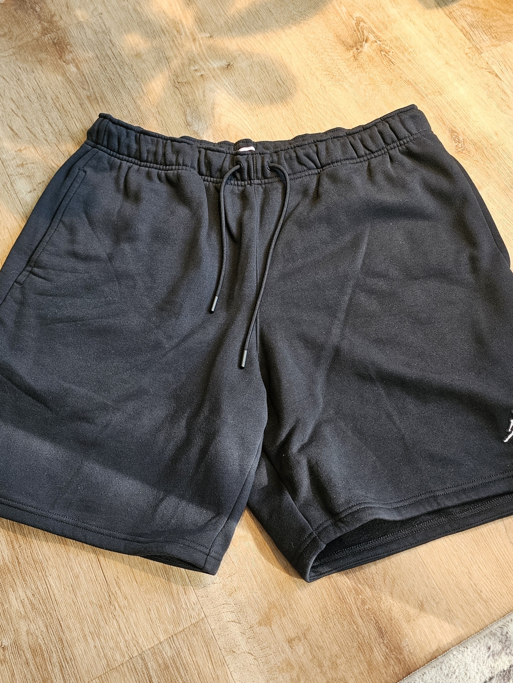 Jordan Essentials Fleece Shorts in black mens X Large
